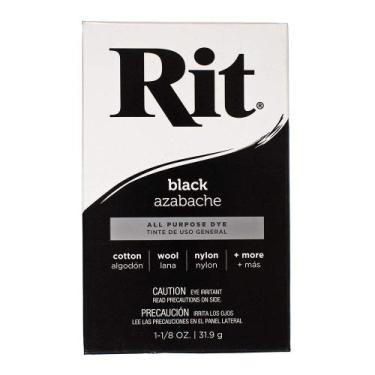 Imagem de Dye Powder Rit All Purpose Concentrado Preto (pacote com 6) - Craft Co