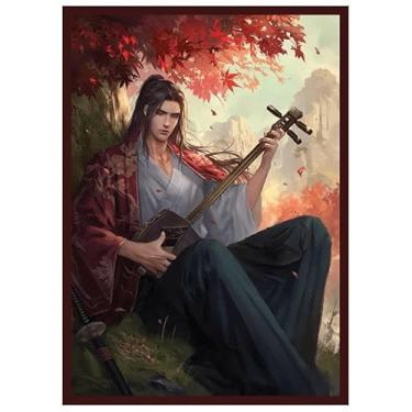 Imagem de Fantasy North - Higashi Toshihiro - A Song for The Past - 100 capas de cartas colecionáveis TCG foscas lisas - Serve para Pokémon Magic MTG Commander e outros jogos de cartas - Capas de baralho