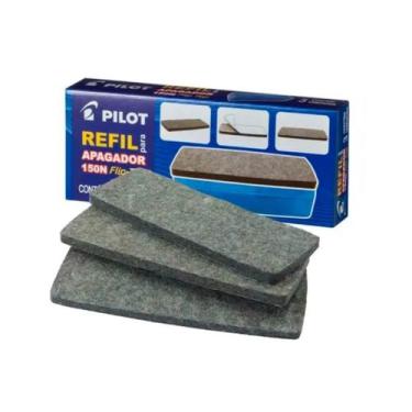 Imagem de Caixa com 3 Refil para Apagador Quadro Branco Pilot 150N
