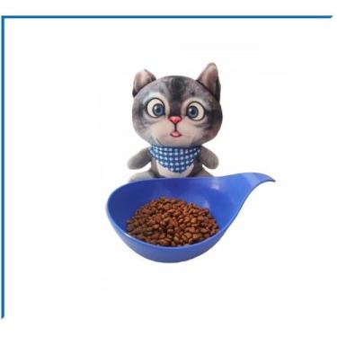 Imagem de Comedouro Bebedouro Para Gato Novo Design Aprox. 250ml - Família de Es