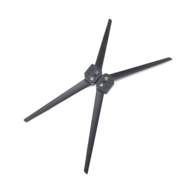 Imagem de Ceybo Suporte de TV para TVs ONN, Element, JVC (147.3-177.8 cm); montagem no chão; parafusos incluídos