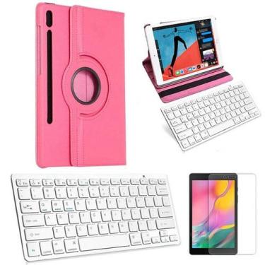 Imagem de Capa/Teclado/Pel para Galaxy Tab S7 T870/t875 11"  Rosa - Skin Zabom