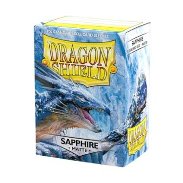 Imagem de Arcane Tinman Sleeves: Dragon Shield Matte Sapphire (100), One Size