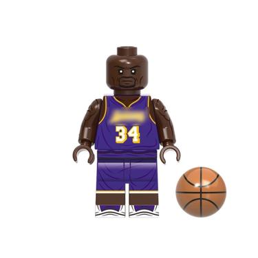 Imagem de Boneco Jogador Basquete Blocos De Montar