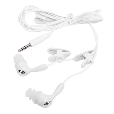 Imagem de aqxreight Fones de Ouvido Com Fio Em Fones de Ouvido Esportes Em de IP68 à Prova D'água para Nadar No Surf Com Ganchos sobre Os Ganchos de 3,5 Mm