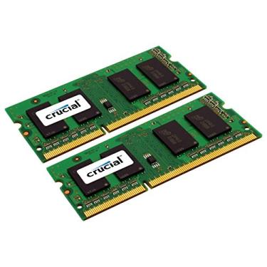 Imagem de Crucial Kit RAM de 16 GB (2 x 8 GB) DDR3 1600 MHz CL11 memória para laptop CT2KIT102464BF160B