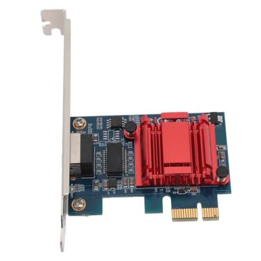 Imagem de PCIE Card Adaptador Ethernet High Speed ​​Gigabit Retwork com dissipador de calor para desktop pc transmissão estável 1000mbps RJ45 PCI Express LAN Card