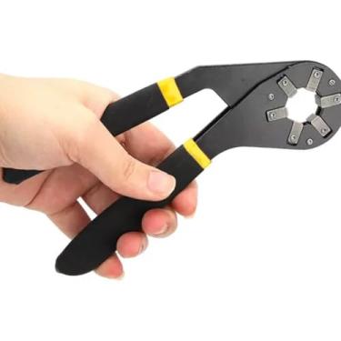 Imagem de Alicate Chave Mágica Universal 8 Pol. – Ajustável 12 a 20mm com Cabo Emborrachado Antiderrapante para Porcas e Parafusos Sextavados