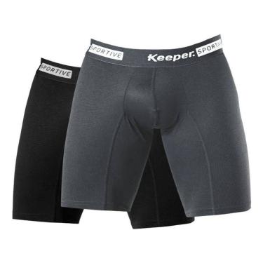 Imagem de 2X 2 Cuecas Anti Assadura Esportiva Corrida Treino Caminhada