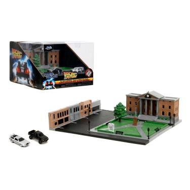 Imagem de Diorama Jada Nanoscene Back to The Future Hill Valley Courthouse