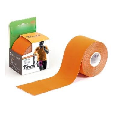 Imagem de Bandagem Elástica Funcional Adesiva Tmax Cor Laranja