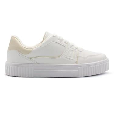 Imagem de Tênis Vizzano Feminino Casual Pelica Branco/branco Off 1307.108.7286.55452 38