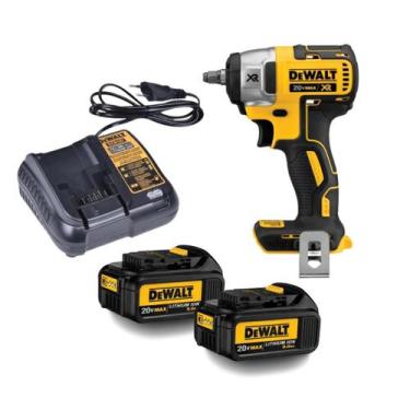 Imagem de Chave De Impacto 2 Baterias 20V 3ah Brushless Dcf890b Dewalt