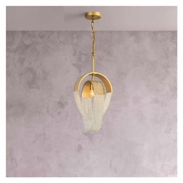 Imagem de Decoração de sala de estar em casa Luminárias de teto pendentes Lustre de sala de jantar Iluminação interna Luminária suspensa, Lustres de LED, Controle remoto RC com escurecimento - 26 cm