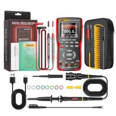 Imagem de Multímetro Digital 2 em 1 e Osciloscópio Profissional AOS02 NF - ANENG