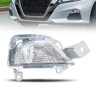 Imagem de JESYMBX Para Nissan Altima 2019-2021 luz de seta para-choques farol dianteiro farol farol de neblina lado direito do passageiro