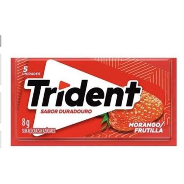 Imagem de Chiclete Trident sabor morango