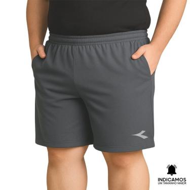 Imagem de Short Diadora Small Logo Sidney II Plus Size Masculino