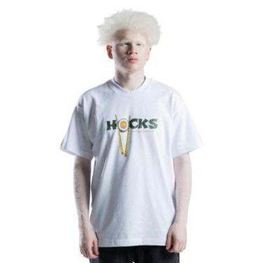 Imagem de Camiseta Masculina Hocks Oversized Sushi Branco-Masculino