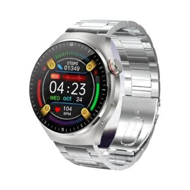 Imagem de Relógio Inteligente Masculino De Saúde Com ECG, PPG, Pressão Arterial,