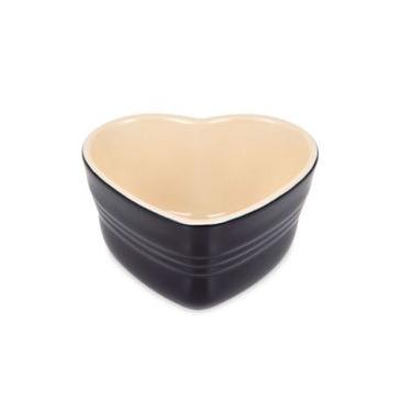 Imagem de Ramekin Coração Black Onyx Le Creuset