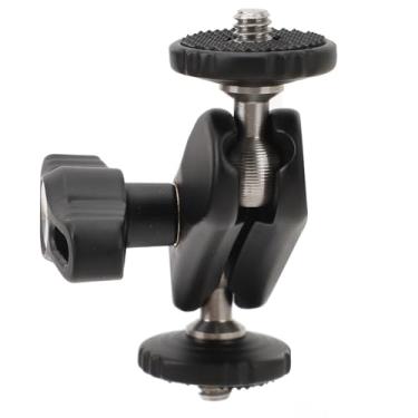 Imagem de Ymiko Braço Articulado Com Rotação de 360°, Braço de Montagem Ajustável Em Liga de Alumínio Com Rosca de 1/4" para Uso Em Monitor, Câmera, Iluminação e Equipamento de Estúdio