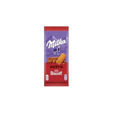 Imagem de Chocolate Milka Lotus Biscoff 190g Barra Grande Importado