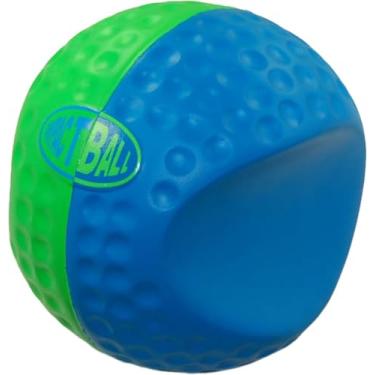 Imagem de Bola de impacto - auxílio para treinamento de swing de golfe - médio (azul/verde - todos os níveis de habilidade, melhore seu swing de golfe, faça melhor contato, libere mais tacadas