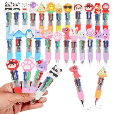 Imagem de Zhirlyn Canetas fofas mini canetas multicoloridas em uma canetas divertidas canetas esferográficas legais a granel (fofas, 24)