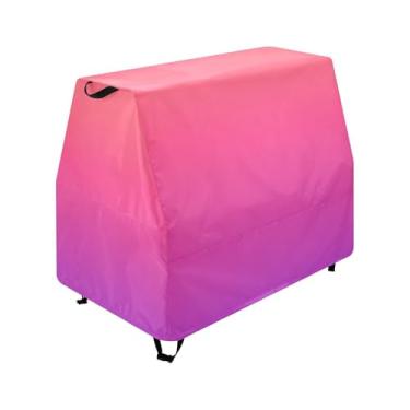 Imagem de Qilmy Pink Solid Color Kids Water Table Cover, Duty Waterproof Patio Table Covers for Outdoor Toddler Splash Tables, UV Resistant & Dustproof Play Table Protector, Cover Only