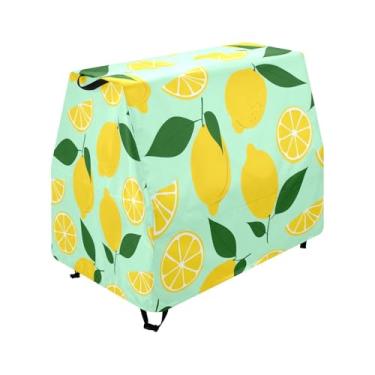 Imagem de Qilmy Lemons Kids Water Table Cover, Duty Waterproof Patio Table Covers for Outdoor Toddler Splash Tables, UV Resistant & Dustproof Play Table Protector, Cover Only