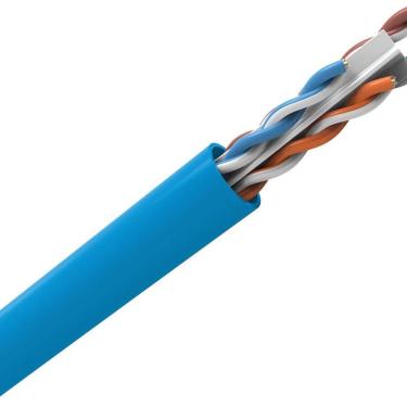 Imagem de Cabo Lan U-utp 24awg Cat.6 Cmx 305m Azul 23400174