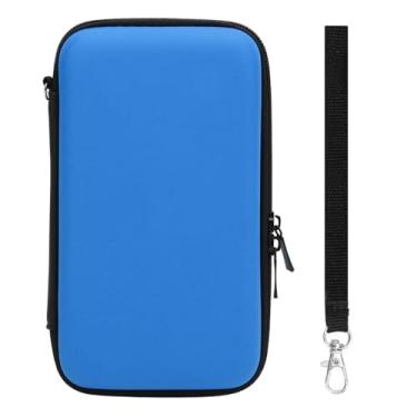 Imagem de Pissente Estojo de Transporte, Case de Viagem Com Casca Rígida e 8 Espaços para Jogos, Exterior Em PU para New 3DS 3DS 2DS LL Acessórios de Console (BLUE)