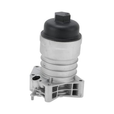 Imagem de INFINAUTO Caixa do filtro de óleo do motor para Audi A6 Quattro 2019-2022 V6 3.0L No.06M115401E Resfriador de óleo de transmissão com junta de liga de alumínio 1 conjunto