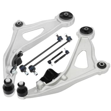 Imagem de IRONTEK 6 peças de braço de controle inferior dianteiro com barra oscilante de junta esférica, extremidade externa da haste de direção adequada para Infiniti JX35 2013, 2014 2015 2016 2017 2018 2019