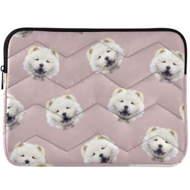 Imagem de Capa para laptop Chow Chow Dog fofa capa para notebook para MacBook Air 13 polegadas capa fofa para laptop 13-14 polegadas universal