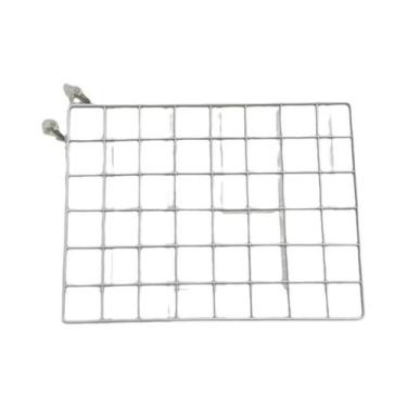 Imagem de Estante De Parede Decorativa Em Grelha De Ferro Para Exibição De Arte 