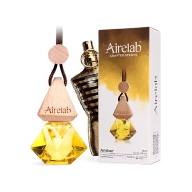 Imagem de Airelab Ambientador de carro 8 ml | Fragrância estilo perfume inspirada no elixir masculino J.P.G Le | Frasco de vidro de óleo essencial natural com difusor de madeira | Dura até 60 dias