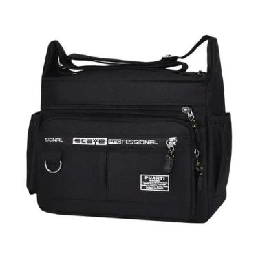 Imagem de Bolsa Mensageiro Impermeável Oxford Masculina 2024, Bolsa Transversal 