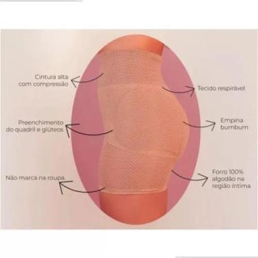 Imagem de Calcinha Short Kardá Com Enchimento Feminina Bundex Levanta O Glúteo A