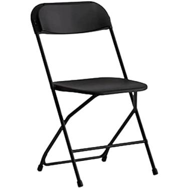 Imagem de Cadeira dobrável, cadeira de plástico portátil, banco simples, cadeira de treinamento, cadeira de escritório, cadeira de lazer em casa (B-81 x 40 x 43 cm)