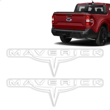Imagem de SPORTINOX, Adesivos Para Maverick Awd 2022 Branco Capo e Vidro Traseiro