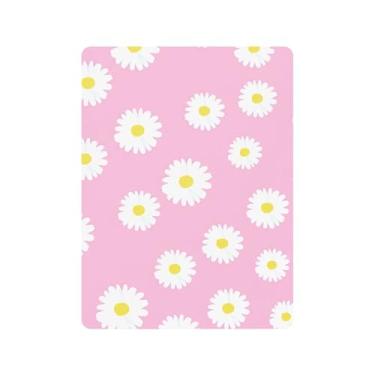 Imagem de xigua Lençol de berço de algodão branco margaridas para meninas e meninos, macio e respirável, adequado para berço padrão e cama de criança pequena