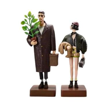 Imagem de Estátua Miniatura Profissional De Filme Leon De 16cm, Figura De Ação D