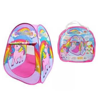 Imagem de Barraca Tenda Infantil Unicórnio Cor Pink - Dm Toys
