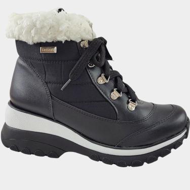 Imagem de Bota El Quique Napa Preto com Nylon-Feminino