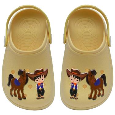 Imagem de Sandalia Babuche Infantil Nº 19 Ao 36 Chinelo Cowboy 12.113-Masculino