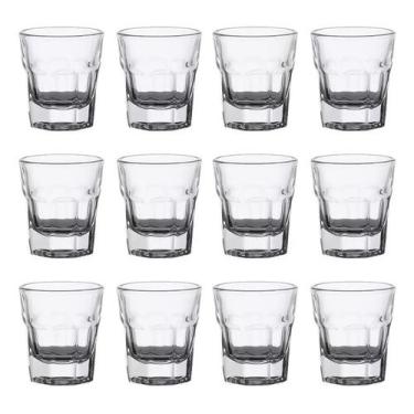 Imagem de Jogo 12 Copos De Vidro Shot Drink Mini 30ml - Napoles