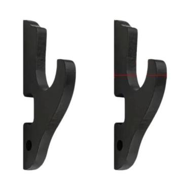 Imagem de Suporte De Parede De Madeira De 3 Camadas Para Katana, Espada Samurai 