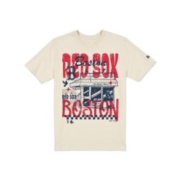 Imagem de M NEW ERA LIFGRA SSTEE 3126 BOSRED DND-Masculino